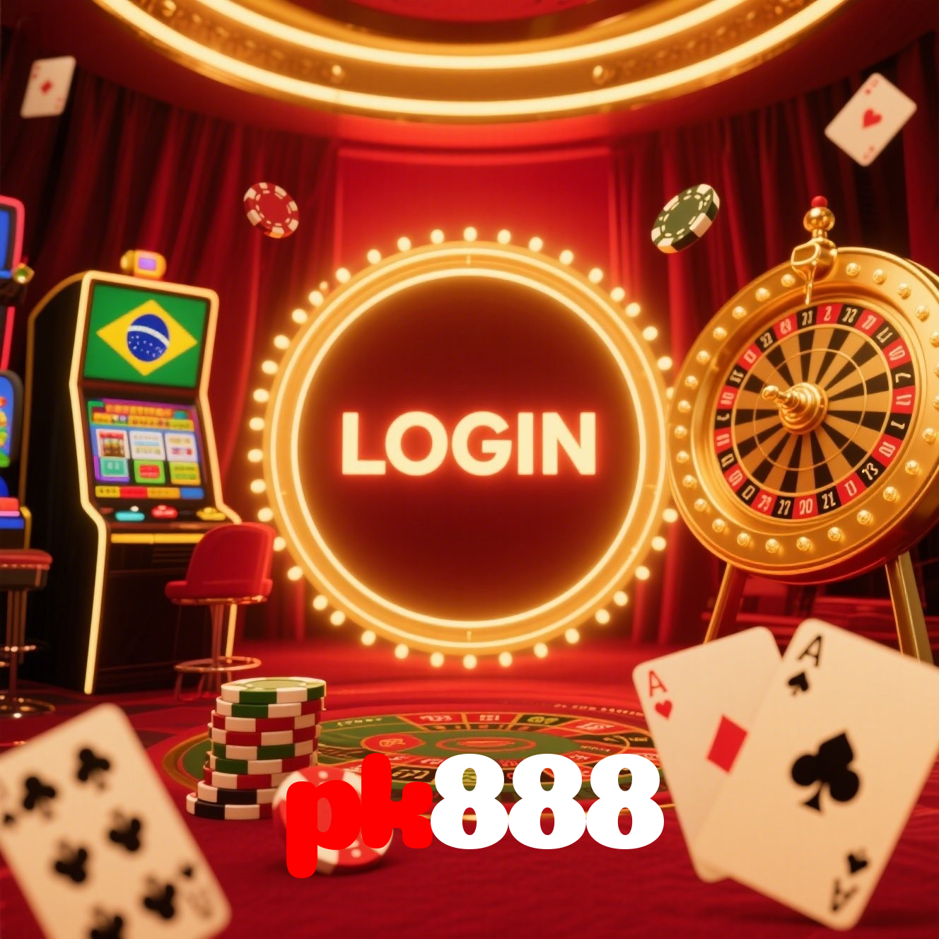 Login no pk888