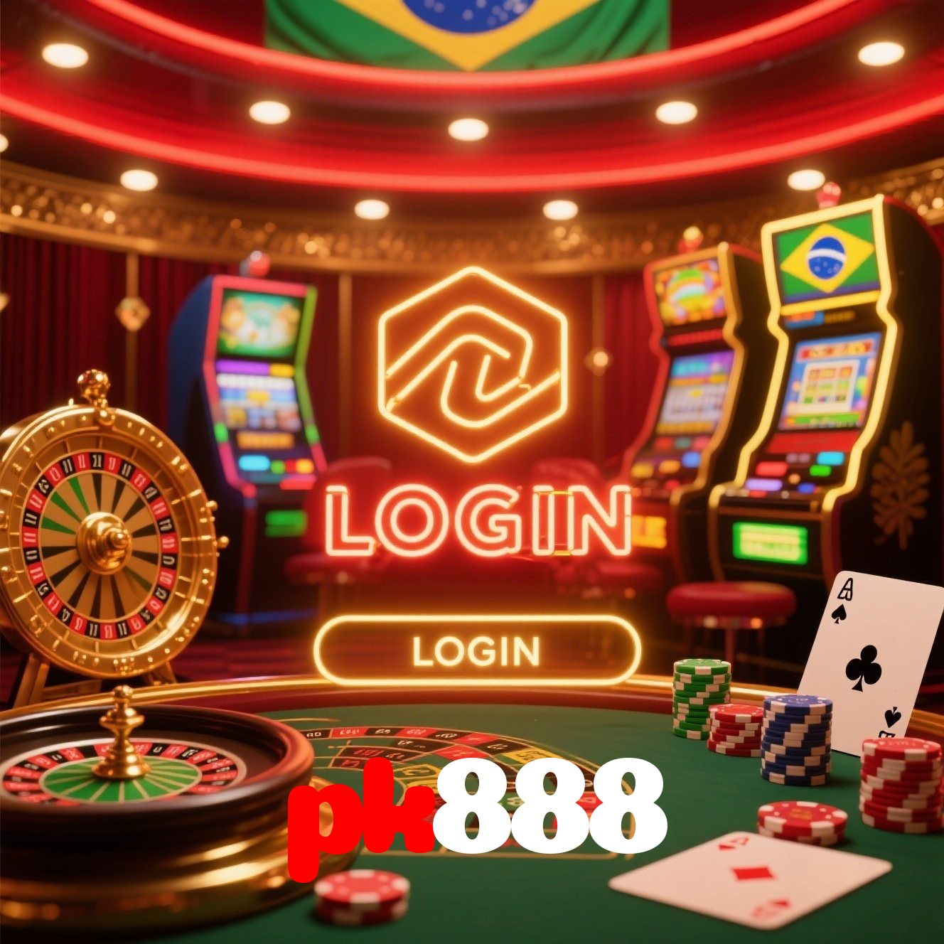 Login no pk888