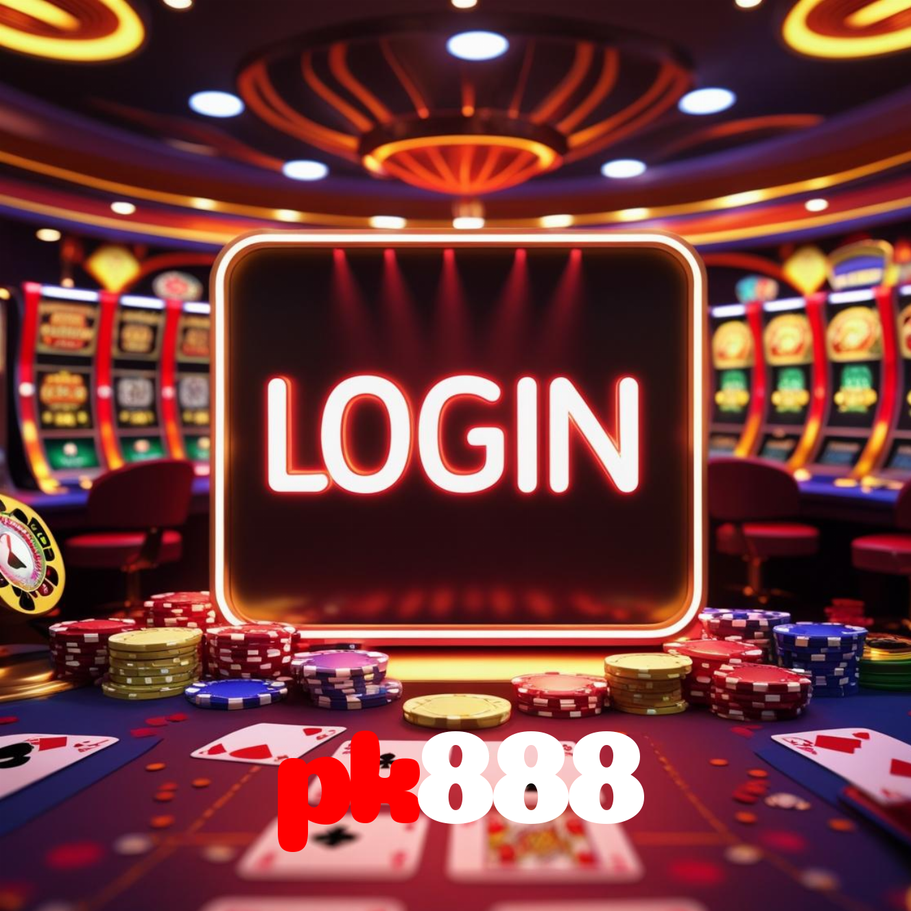 Login no pk888